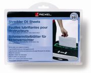  REXEL Olajoz lap iratmegsemmisthz, A5, 20 db, REXEL